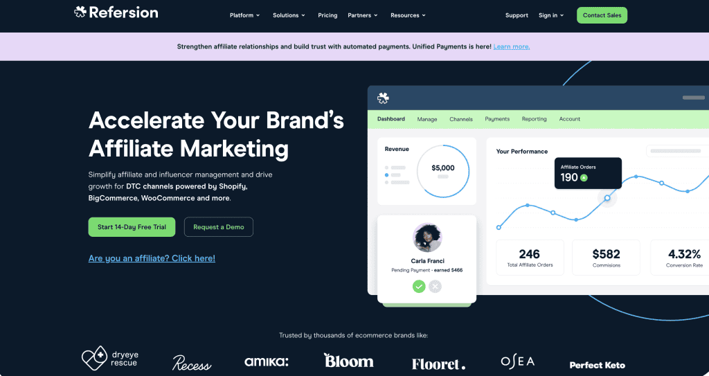 affiliate tracking software